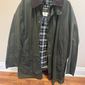 Barbour Olive Green Military Field Jacket